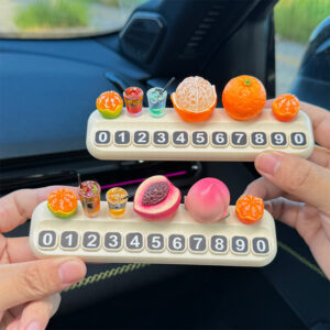 Temporary parking sign for vehicles