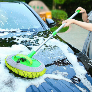 Telescopic car wash mop